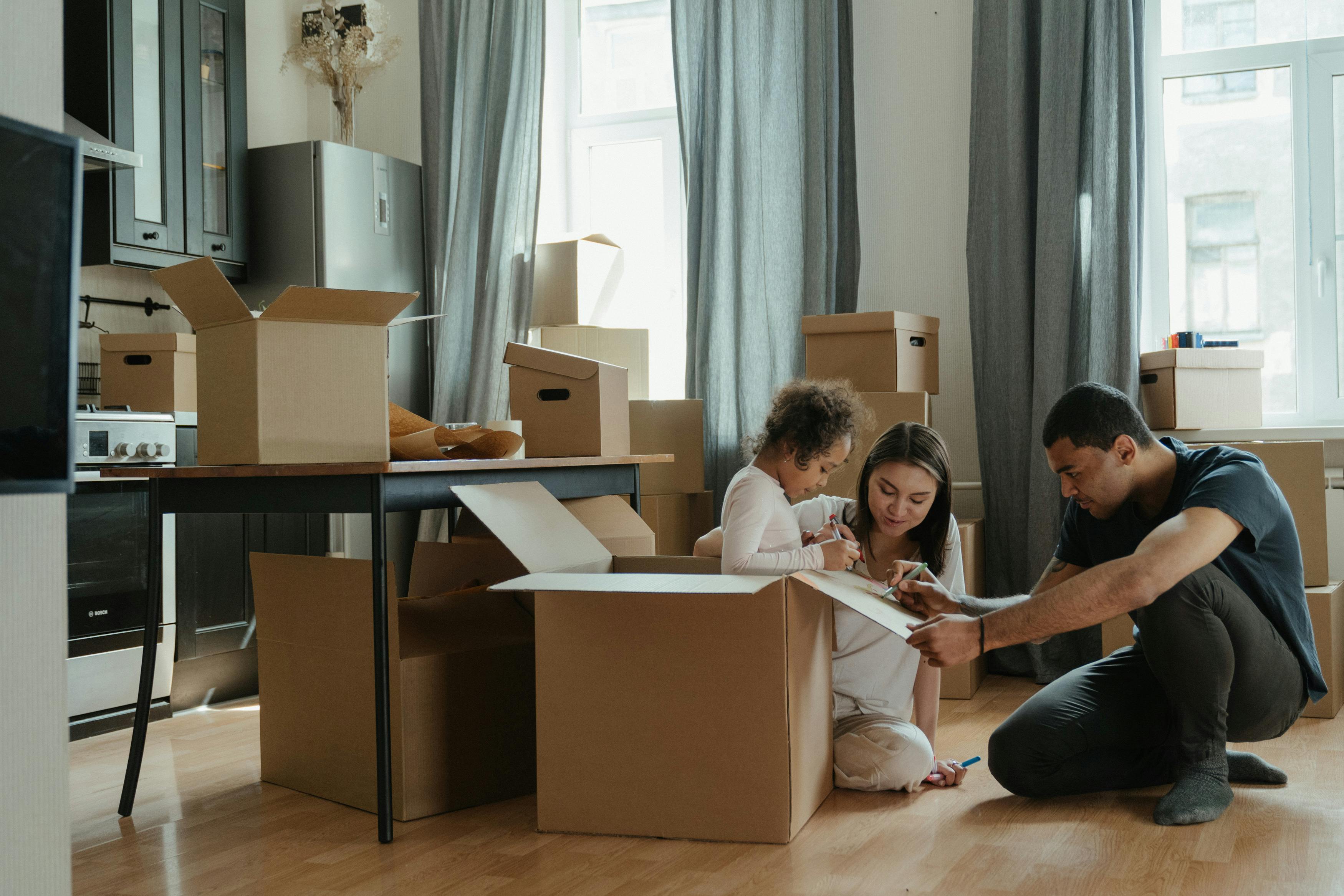 Moving into a new home